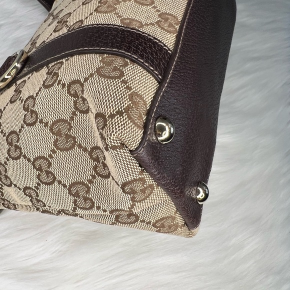 Authentic Small Gucci Abbey Tote with eBay dust bag - Picture 13 of 16